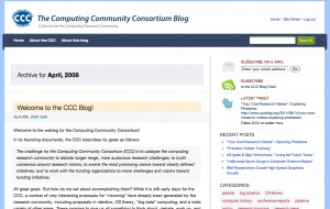The very first CCC Blog post