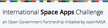 NASA's International Space Apps Challenge [image courtesy NASA].