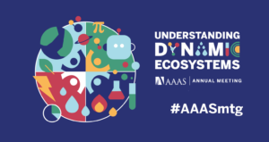 AAAS Understanding Dynamic Ecosystems (2021 Annual Meeting logo)
